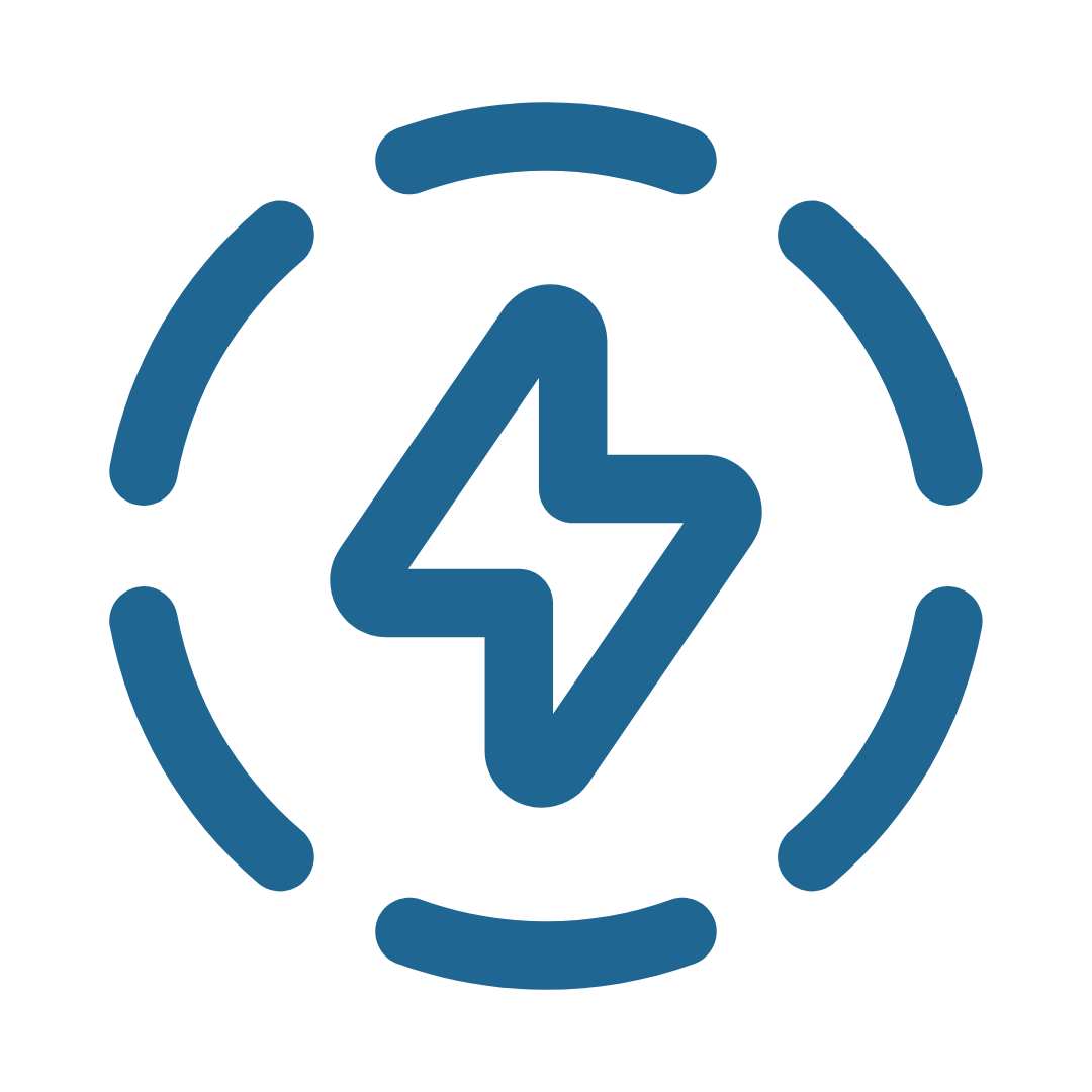 Icon representing sustained natural energy and vitality